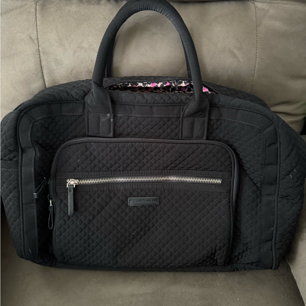 Vera Bradley small weekender black